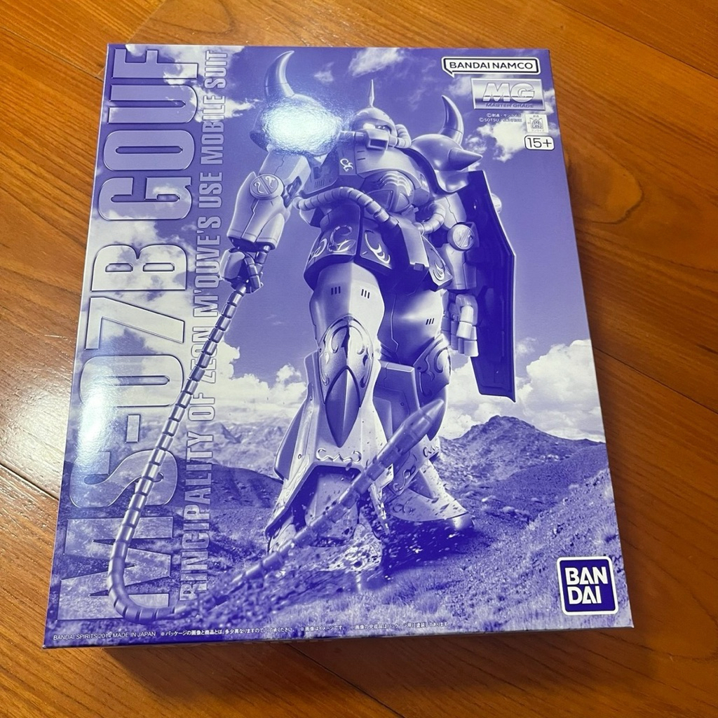 Jual MG 1/100 Gundam Gouf M'Quve's Custom Model Kit Figure P-Bandai ...