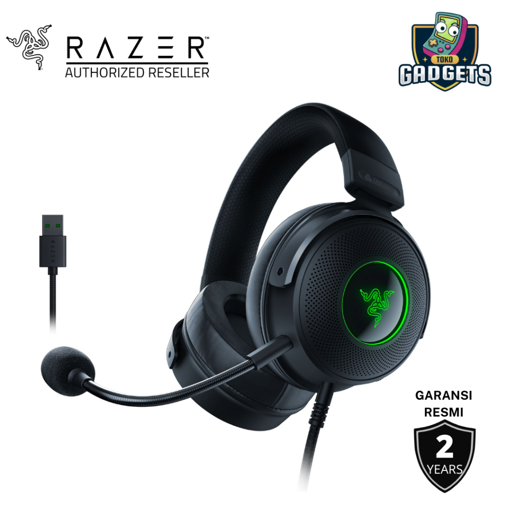 Jual Razer Kraken V3 - Wired USB Gaming Headset with Razer Chroma RGB ...