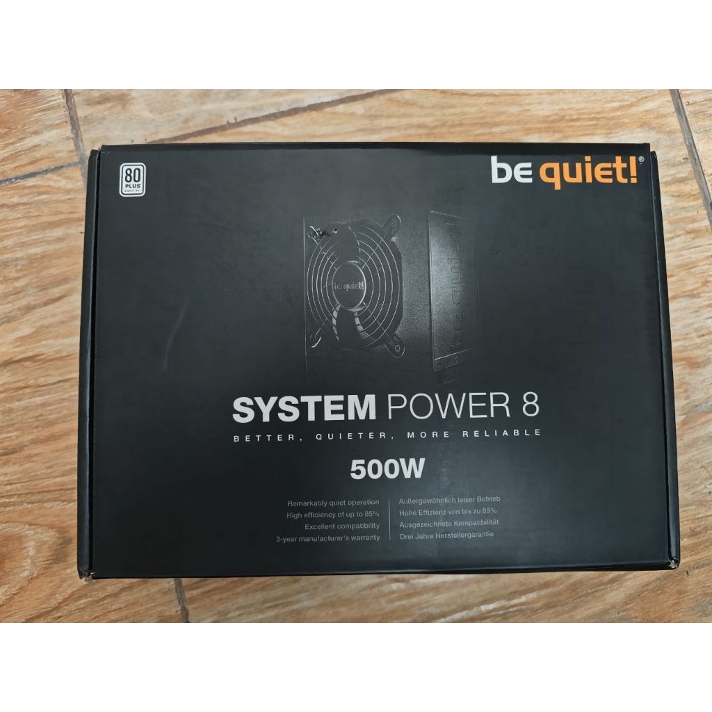 Jual Power Supply PSU Be Quiet! System Power 8 500W | Shopee Indonesia