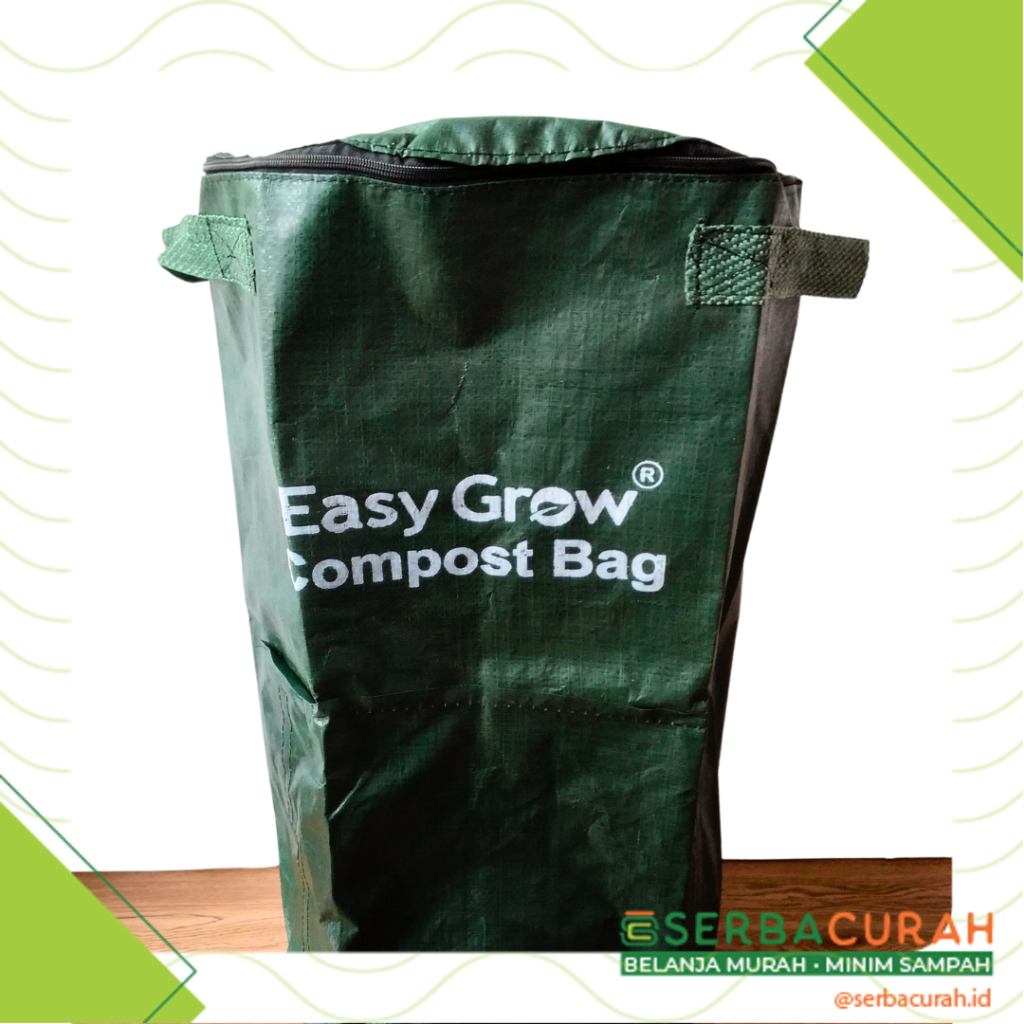 Jual Easy Grow Compost Bag 80 L | Komposter HDPE | Hijau | Shopee Indonesia