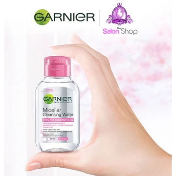 Garnier Micellar Water 400ml Rose Pink Salicylic Vit C Biphase Gdlb01