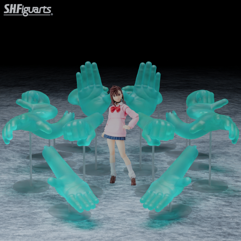 Jual Hand effect efek tangan SHF Momo Ayase Dandadan juga untuk Kitbash ...