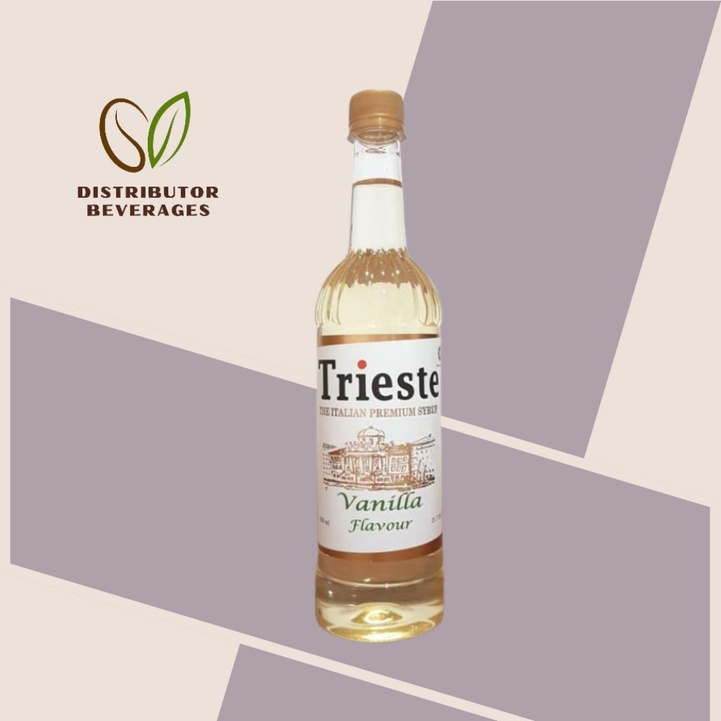 Jual TRIESTE | Trieste Vanilla Syrup 650ML - Trieste Official | Shopee ...