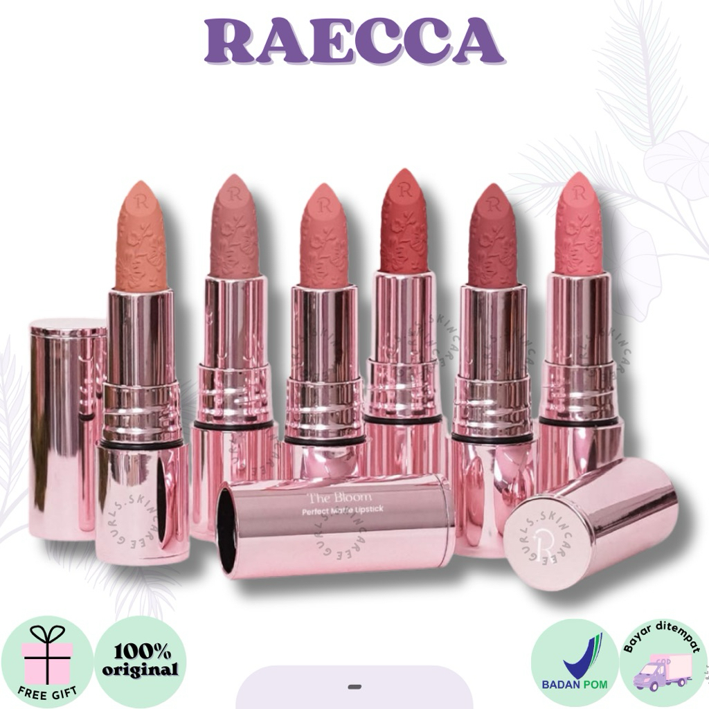 Jual [New Launching] Raecca The Bloom Perfect Matte Lipstick - Lip ...