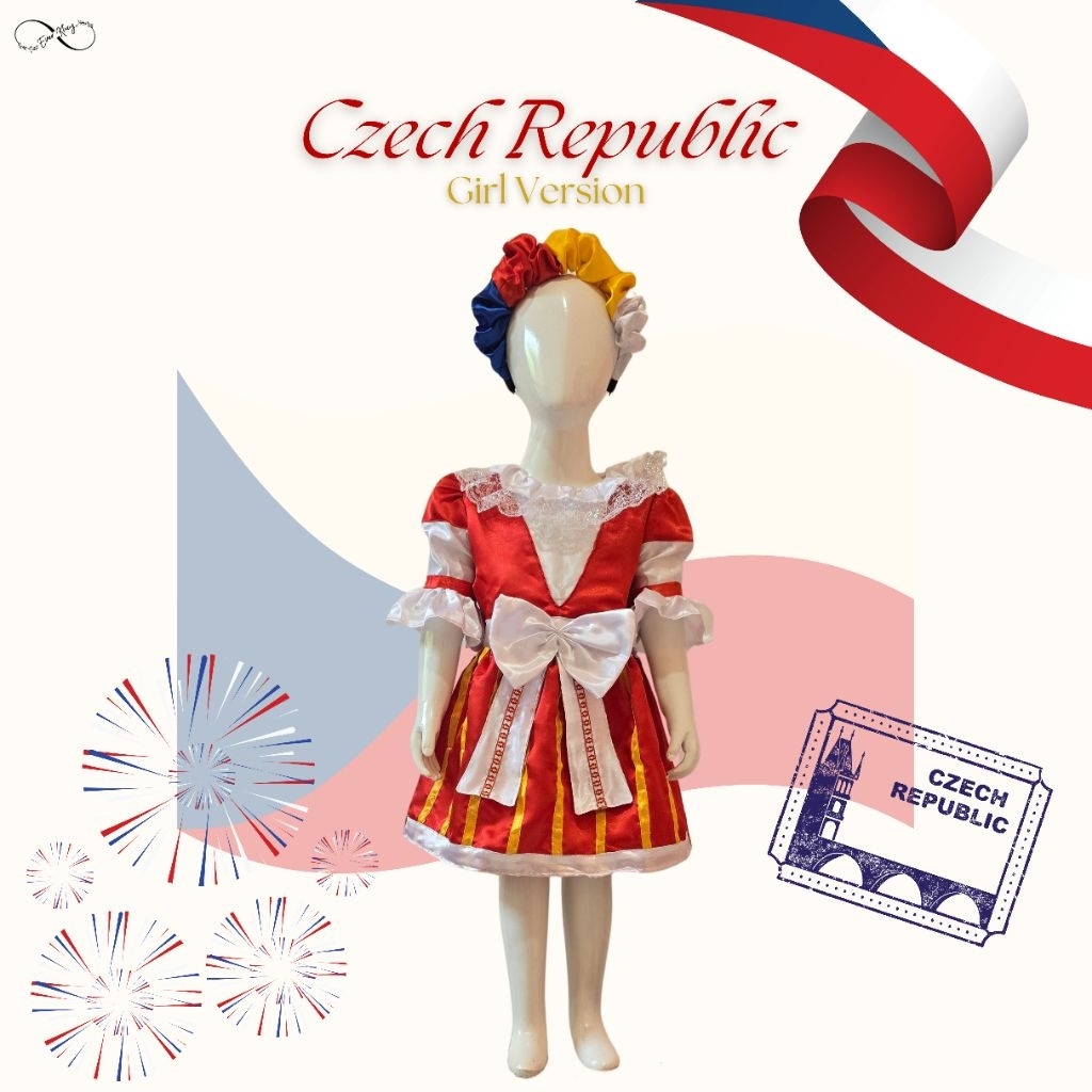 Jual Czech Republic Traditional Costume for Girls | Baju Negara Ceko ...