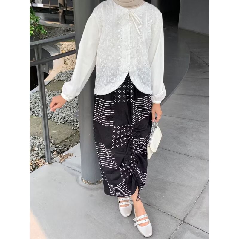 Jual KARTINI SKIRT BY BOONAACHIC - ROK SERUT BATIK | Shopee Indonesia