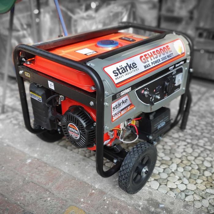Jual STARKE GFH5900E Mesin Genset Bensin 3000 Watt 2500 Watt Generator ...