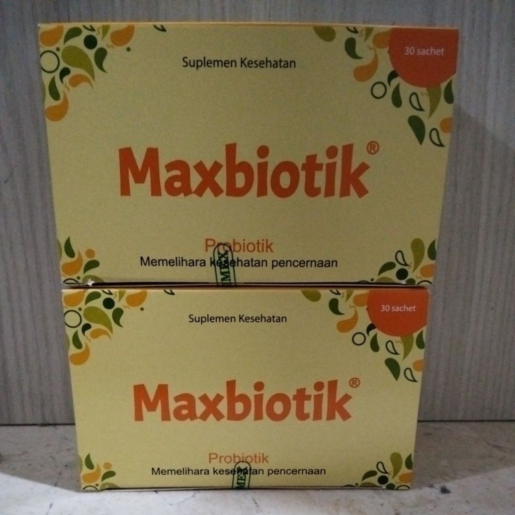 Jual Maxbiotik sachet box isi 30sachet | Shopee Indonesia