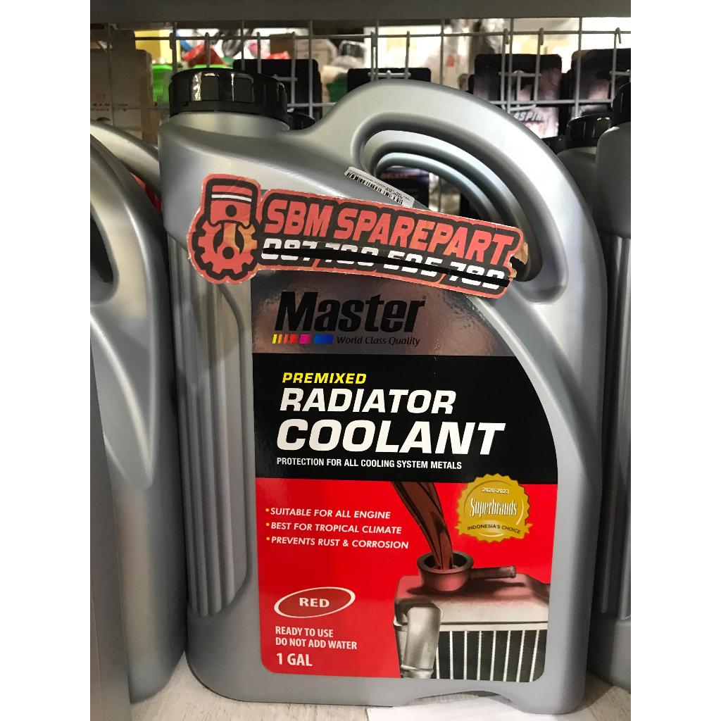 Jual Radiator Coolant Master Red 5L Universal Original – Cairan ...