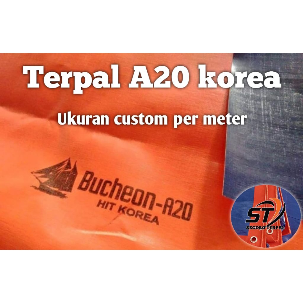 Jual Custom terpal A20 korea super UV tebal kuat dan tahan lama ...