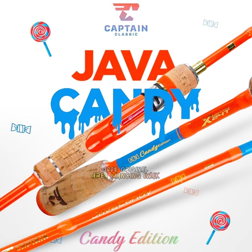 Jual Joran CAPTAIN JAVA CANDY EDITION 662/702 2-6 ULTRALIGHT - Hi ...