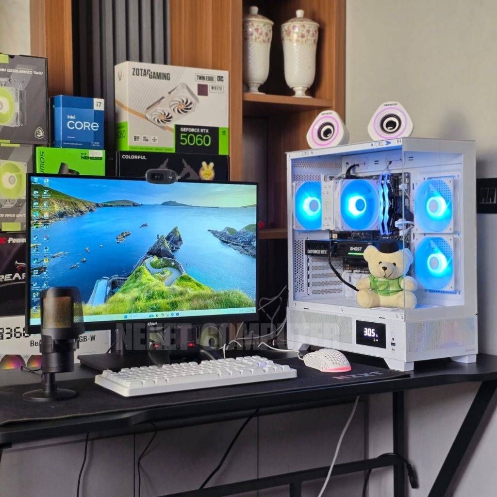 Jual PC Gaming Full Set Lengkap - AMD Ryzen 5 7500f | RTX 5060 8GB ...