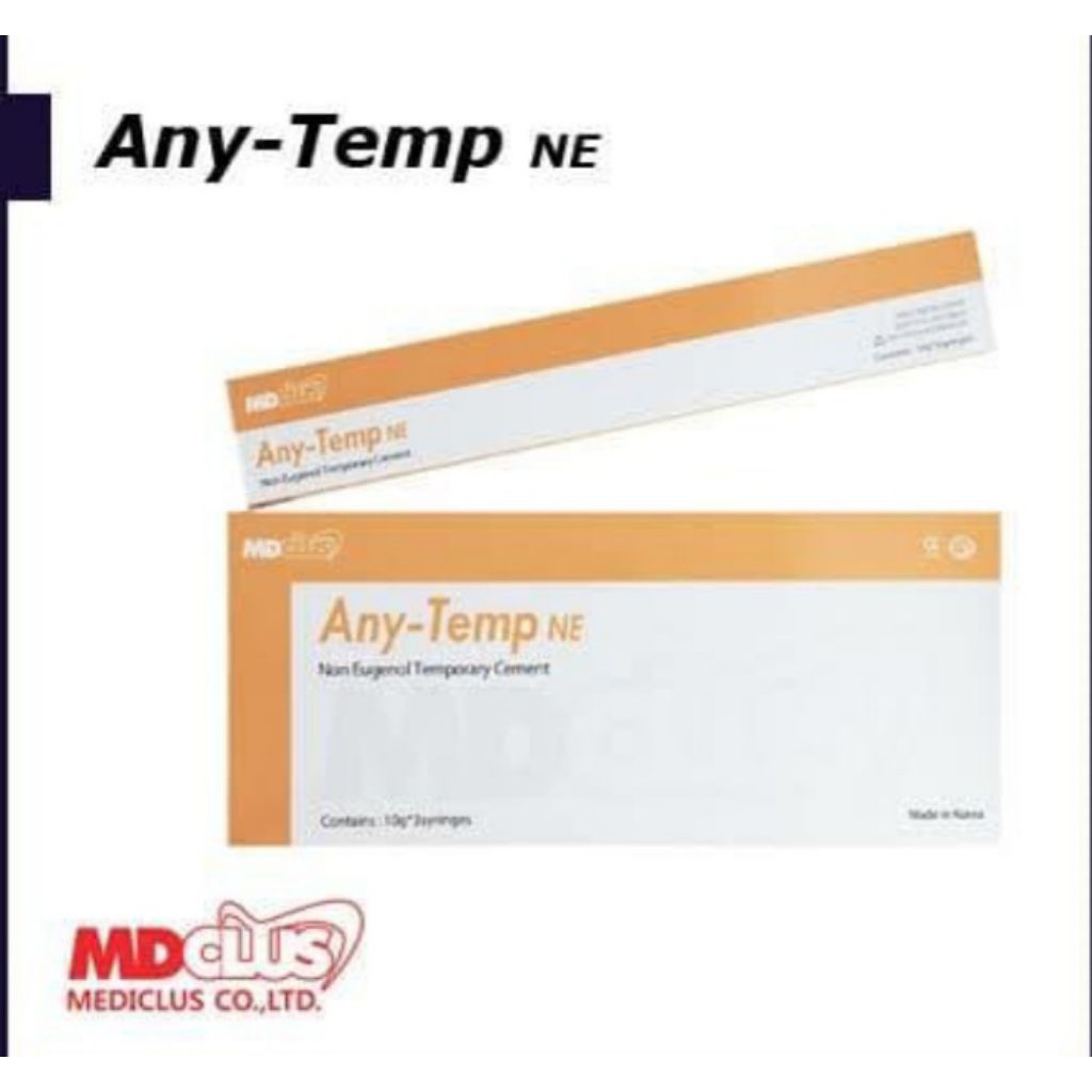 Jual Any Temp Ne Non Eugenol Temporary Cement For Crown and Bridge ...