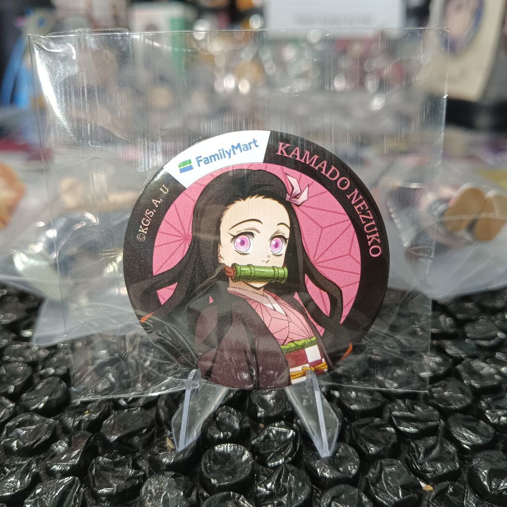 Jual Nezuko Pin Family Mart Demon Slayer Kimetsu No Yaiba KNY Nezuko ...