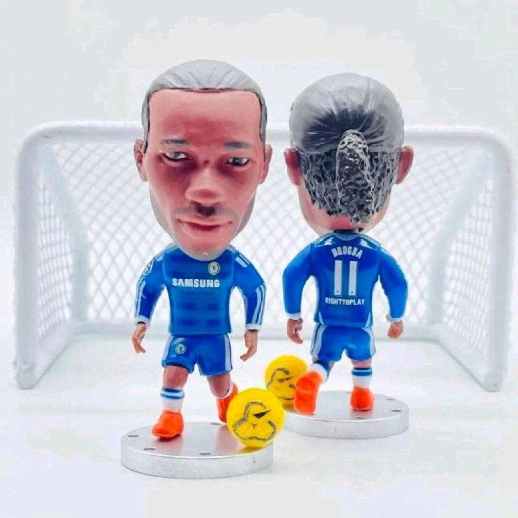 Jual Action figure Didier Drogba Chelsea FC 2012 soccerwe | Shopee
