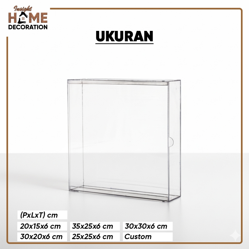 Jual Box Mahar Full Akrilik Box Akrilik Sliding Mahar / Frame Mahar ...