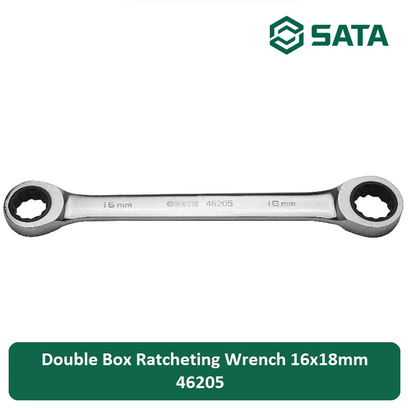 Jual SATA Double Box Ratcheting Wrench 16X18mm | Shopee Indonesia