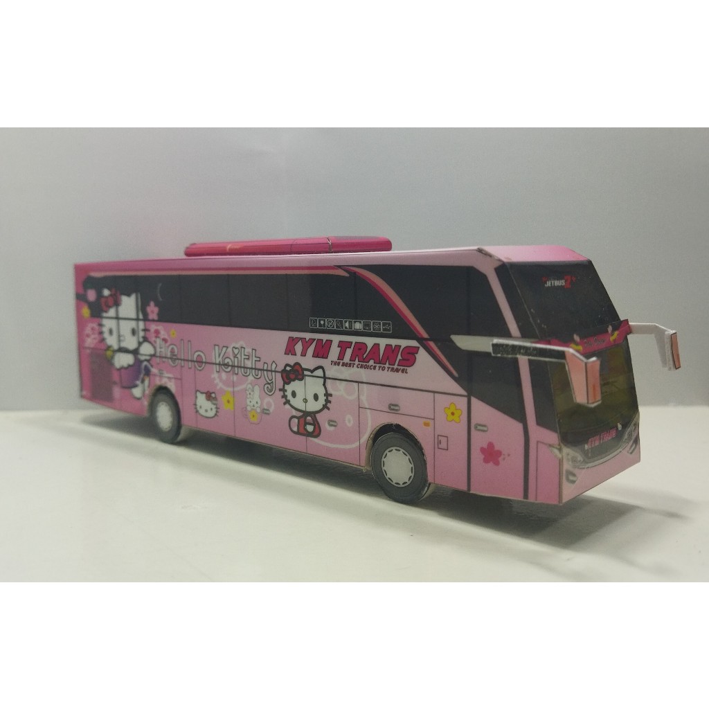Jual Miniatur Bus KYM Trans Hello Kitty Pink Jetbus 2 - CV Kurnia ...