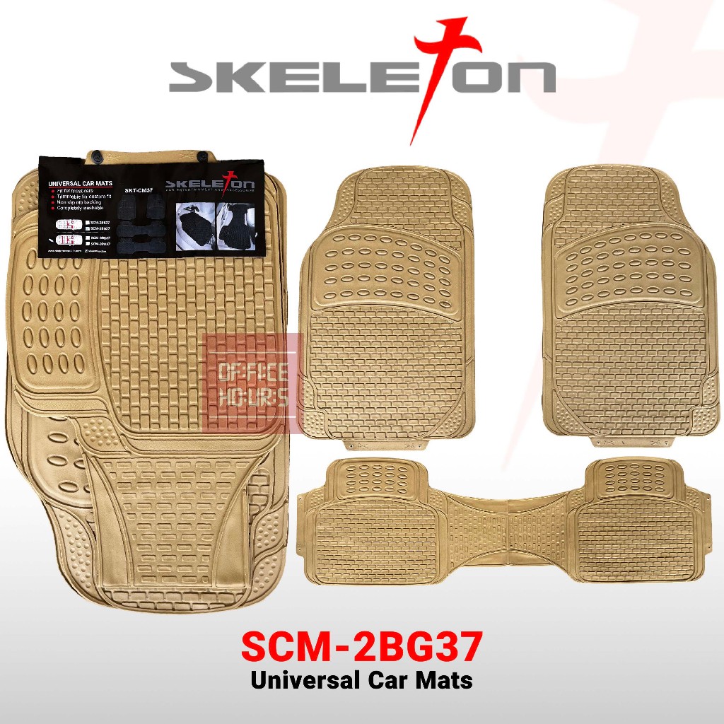 Karpet Mobil Karet Universal Skeleton 2 Baris SKT-CM37