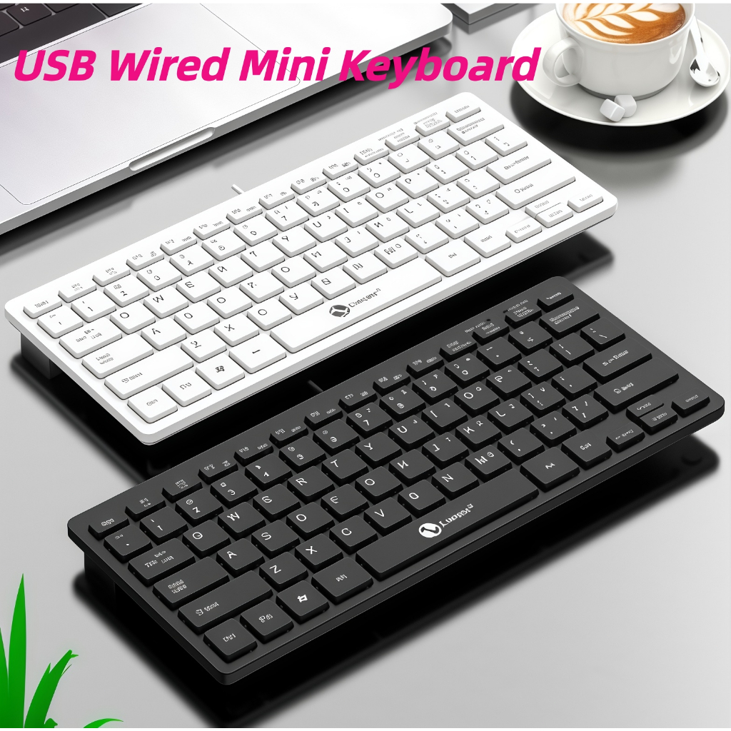Jual Keyboard Mini Multimedia Usb Wired 78Keys For Computer/PC/MAC ...