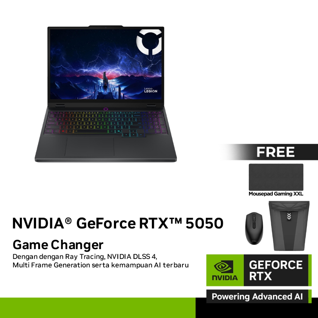 LENOVO LEGION 5 15IRX10 Front View