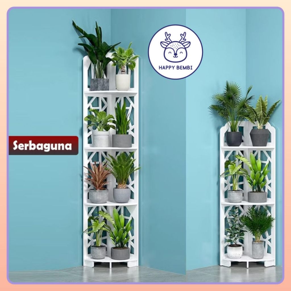 Jual Rak Sudut Ruangan Dekorasi / Rak bunga sudut rak penyimpanan sudut ...