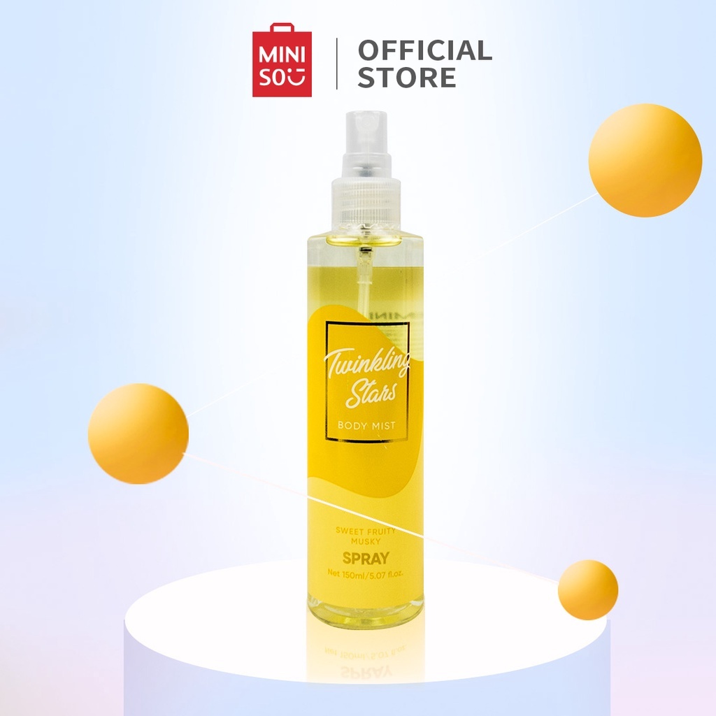 Jual [EXCLUSIVE CREATOR] MINISO Body Mist 150ml Fragrance Spray Wangi ...