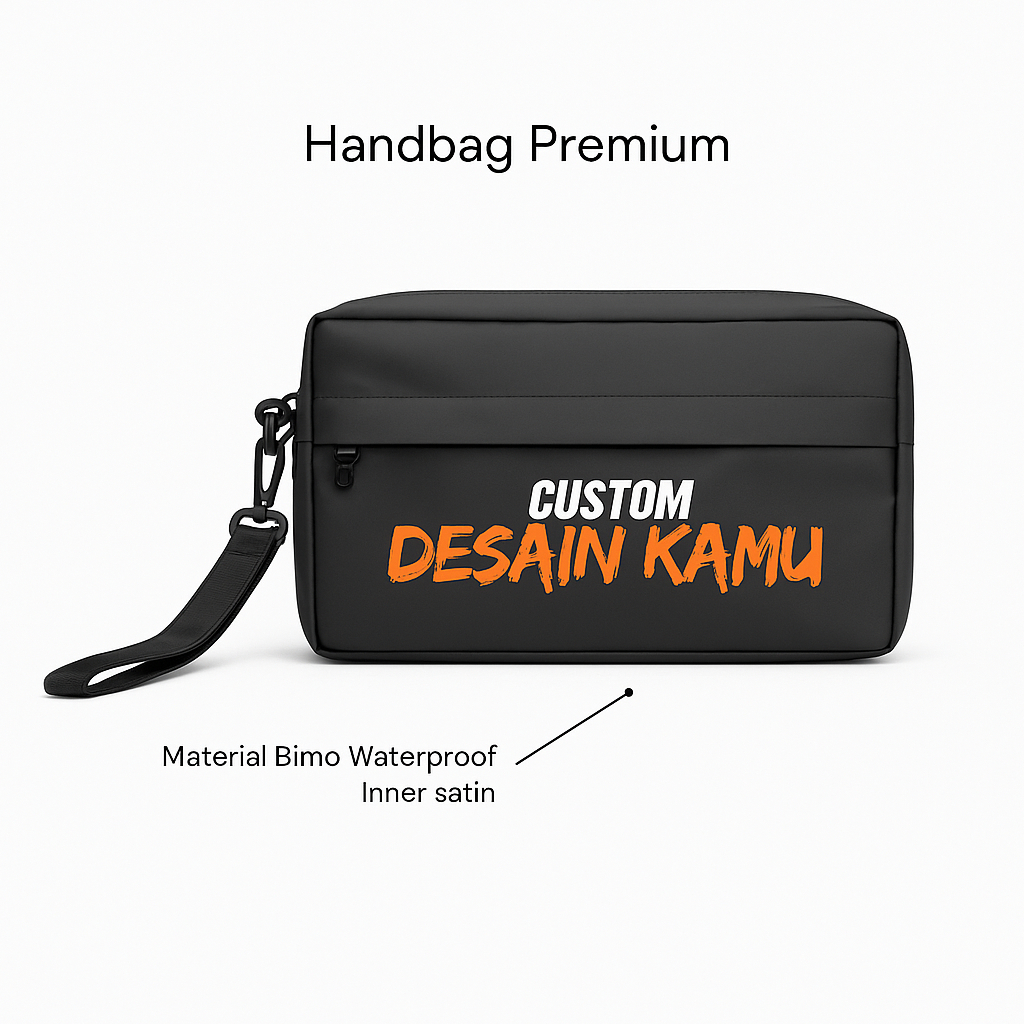 Jual Grosir Handbag Clutch Custom Logo Perusahaan - Material Bimo ...