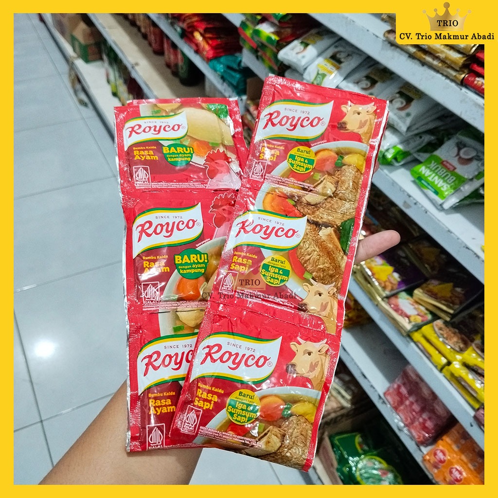 Jual Royco Ayam / Sapi renteng 8g Isi 12 Sachet | Shopee Indonesia