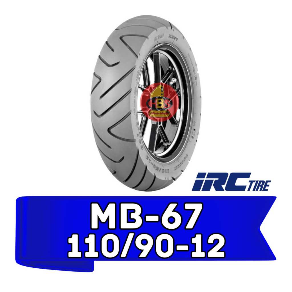 Jual Ban Motor Ring 12 [ 110/90 ] MB67 Ban IRC 110/90-12 Tubeless ...