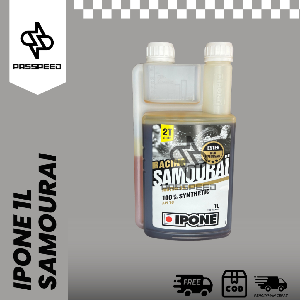 Jual IPONE RACING SAMOURAI OLI SAMPING ASLI IPONE SAMURAI 2TAK ORIGINAL ...