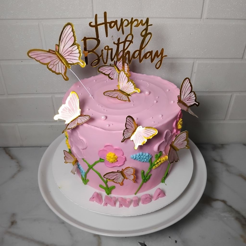 Jual kue ulang tahun cake ultah flowers | Shopee Indonesia