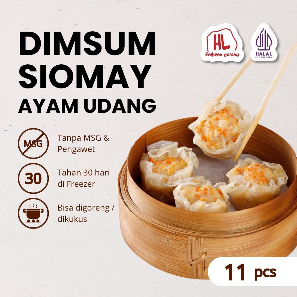Jual HL Siomay Dimsum Ayam Udang PREMIUM Original Frozen Halal by ...