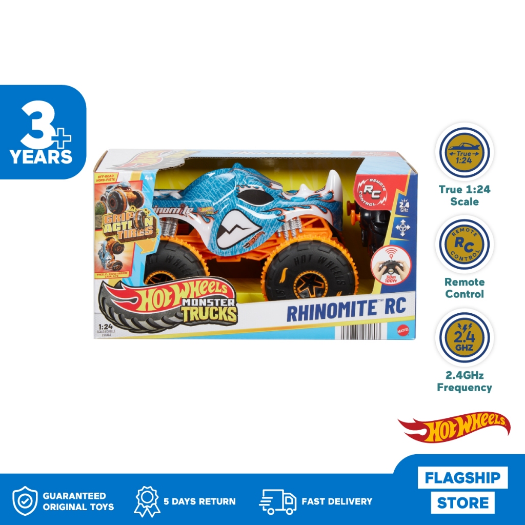 Jual Hot Wheels Remote Control Rhinomite 2025 - Mainan Mobil Balap ...