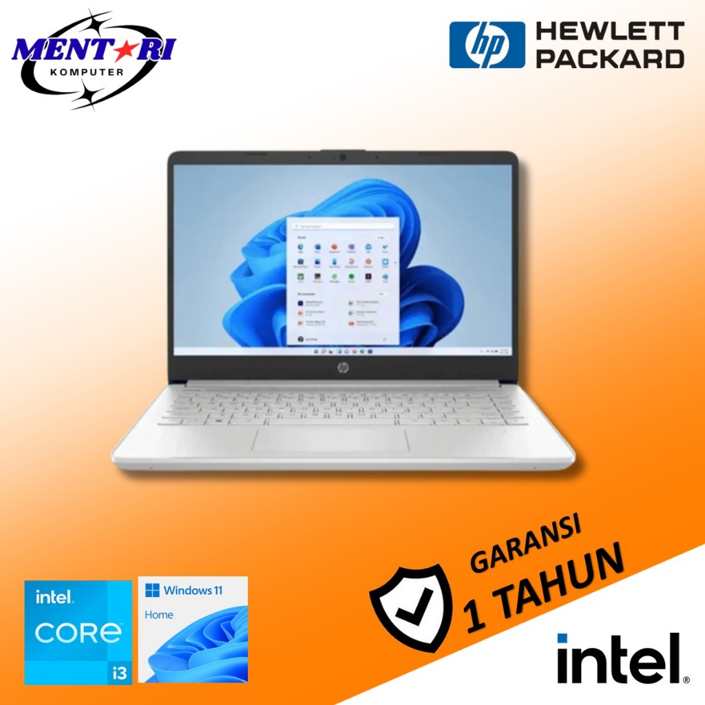 Jual Laptop HP 14s Core i3 1315U Gen 13 RAM 16GB SSD 1TB 14 inch