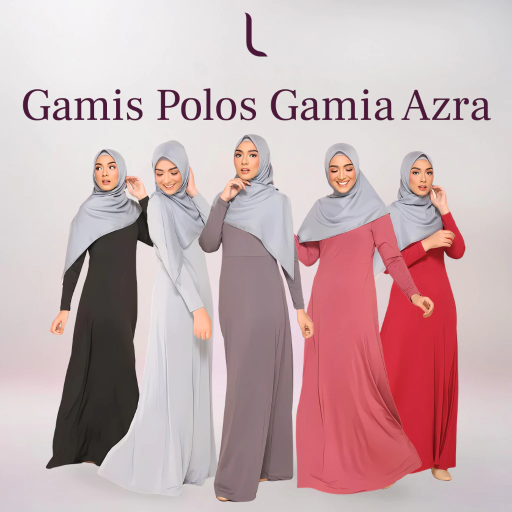 Elzatta Gamis Polos Gamia Azra
