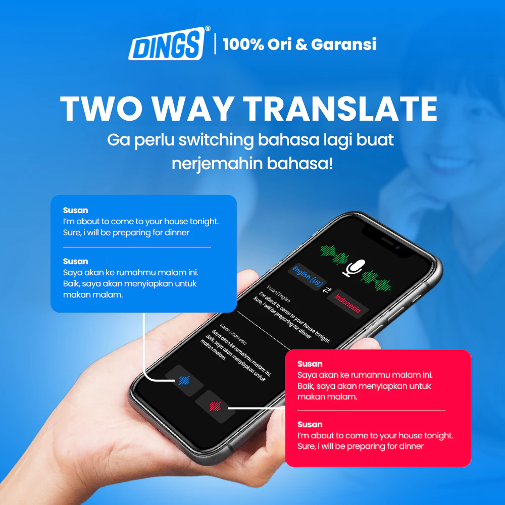 Cover DINGS AI Smart Translator Pro S35