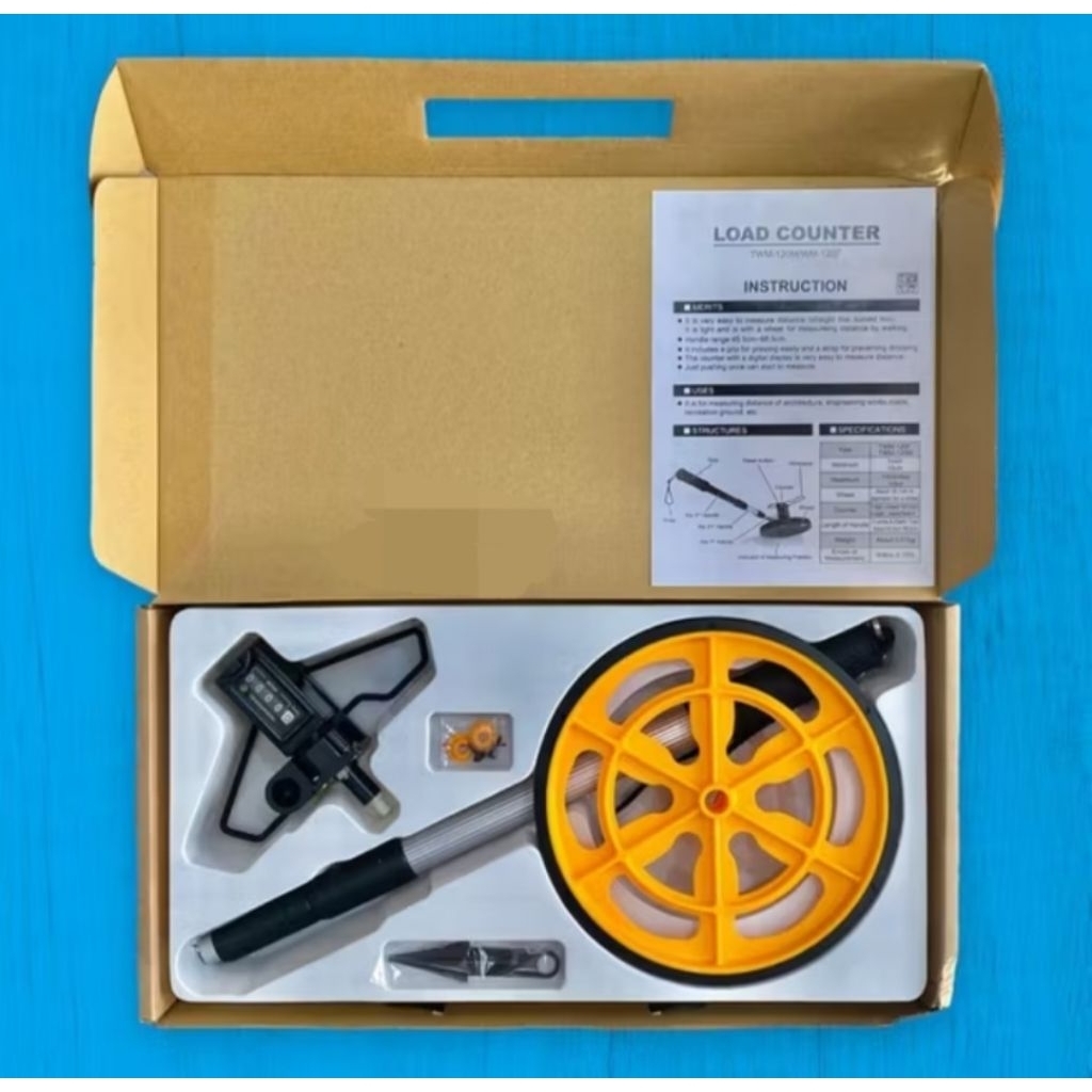 Jual Meteran Jalan Meteran Dorong Walking Measure Wheel Togoshi ...
