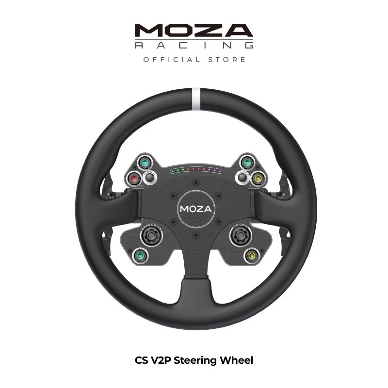 Jual MOZA Racing R16 V2 DD Wheel Base with CS V2P Steering Wheel & CRP2 ...