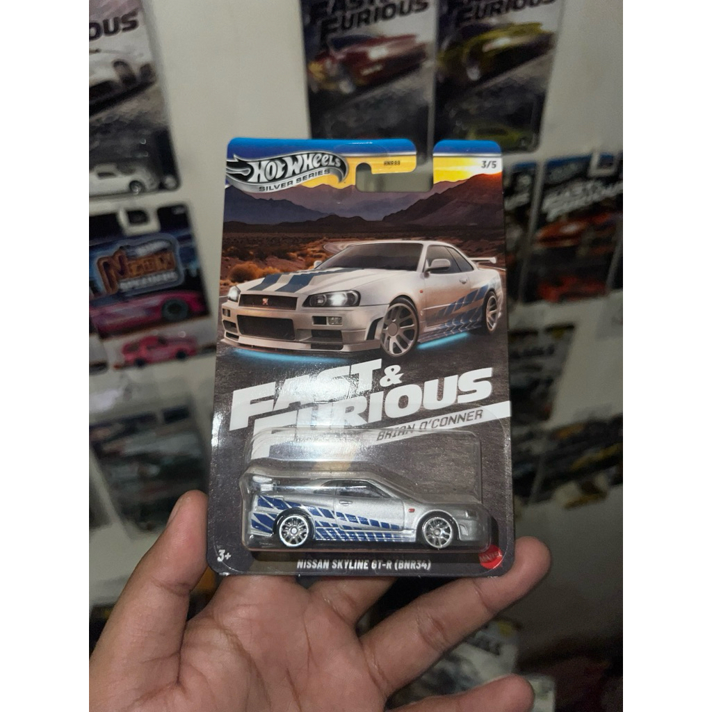 Jual hot wheels fnf r34 brian o’conor | Shopee Indonesia