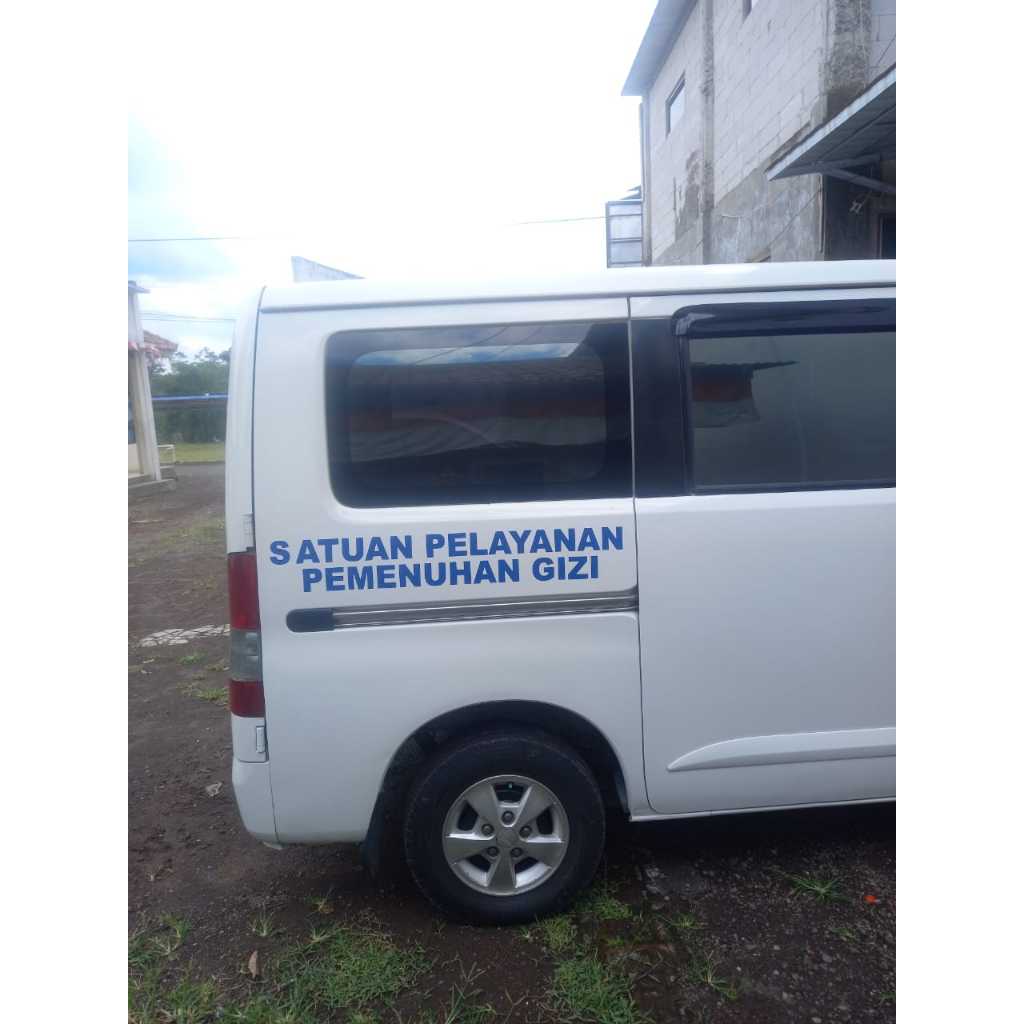 Jual STICKER MOBIL GIZI NASIONAL GRANDMAX BAGIAN SAMPING SAJA - MOBIL ...