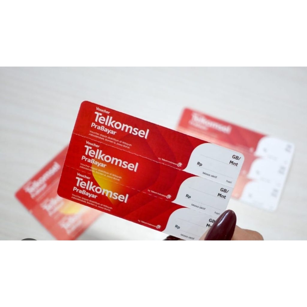 Jual voucher TELKOMSEL kosong bahan INJEK EXP september 2026 | Shopee ...