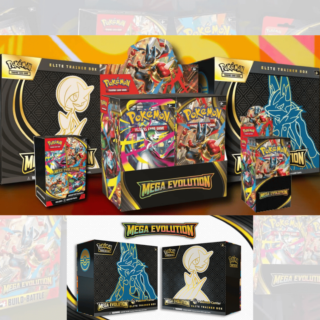 Jual Kartu Pokemon TCG English Mega Evolution Elite Trainer Box Pokemon ...