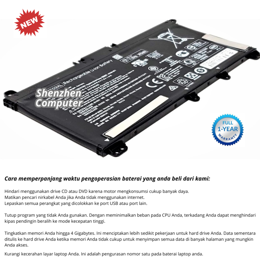 Jual Baterai HP 14-CK0007TX 14-CK2018TU 14-CK2005TU 14-CK2097LA 14