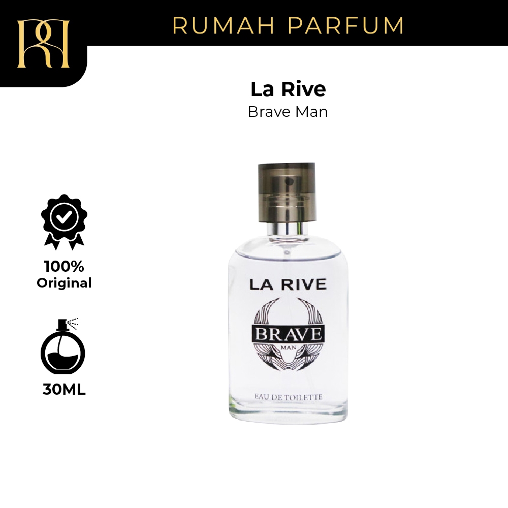Parfum Pria La Rive Brave Man 100 mL) Perfume Cowok Tahan Lama dan Wangi