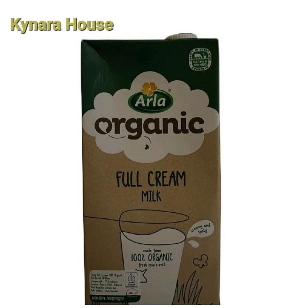 Jual Arla Organic Full Cream UHT Milk Kotak 1 Liter | Shopee Indonesia