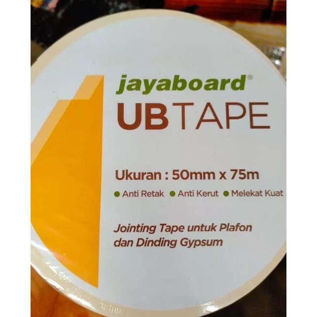 Jual Jayaboard UBTAPE Jointing Paper UB Tape Lakban Kassa Kompon Gipsum ...