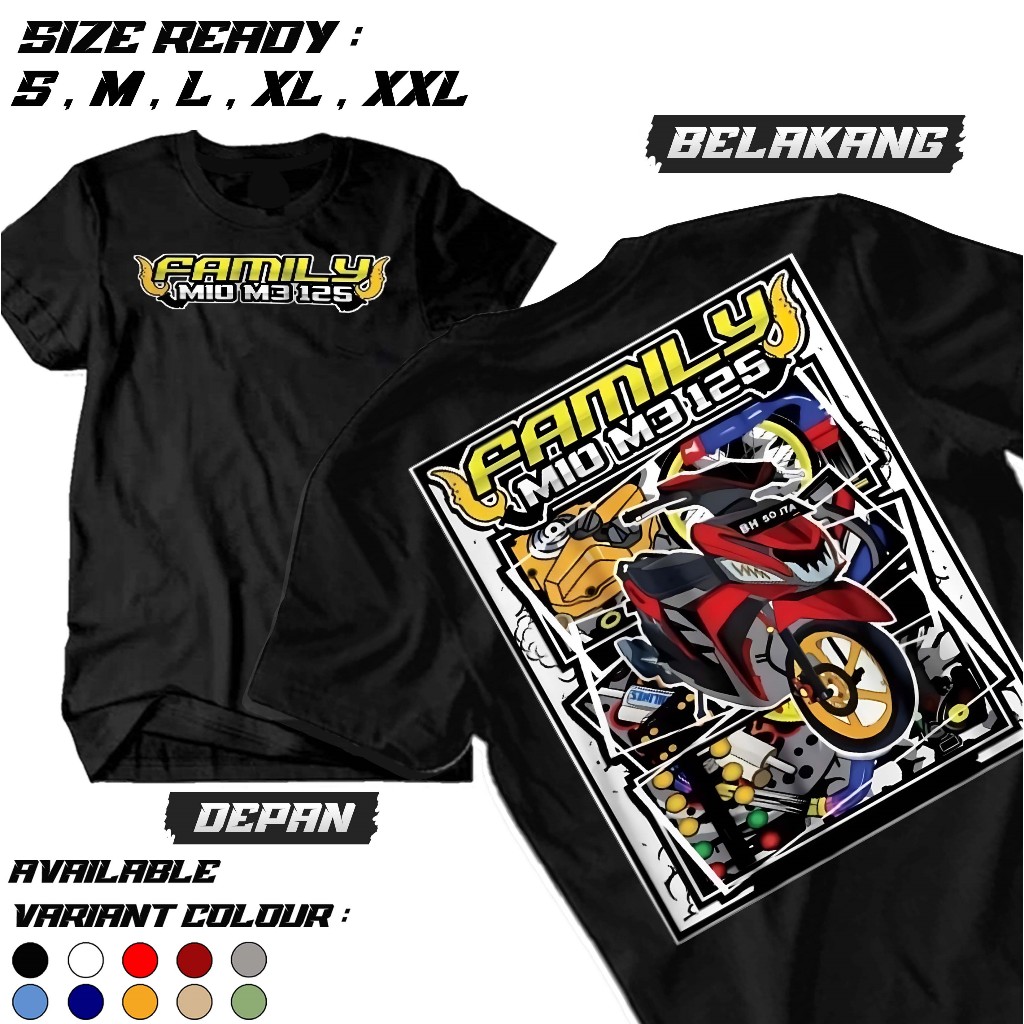 Jual Kaos Family Mio M3 125 Racing | Kaos Racing Mio | Kaos Racing ...