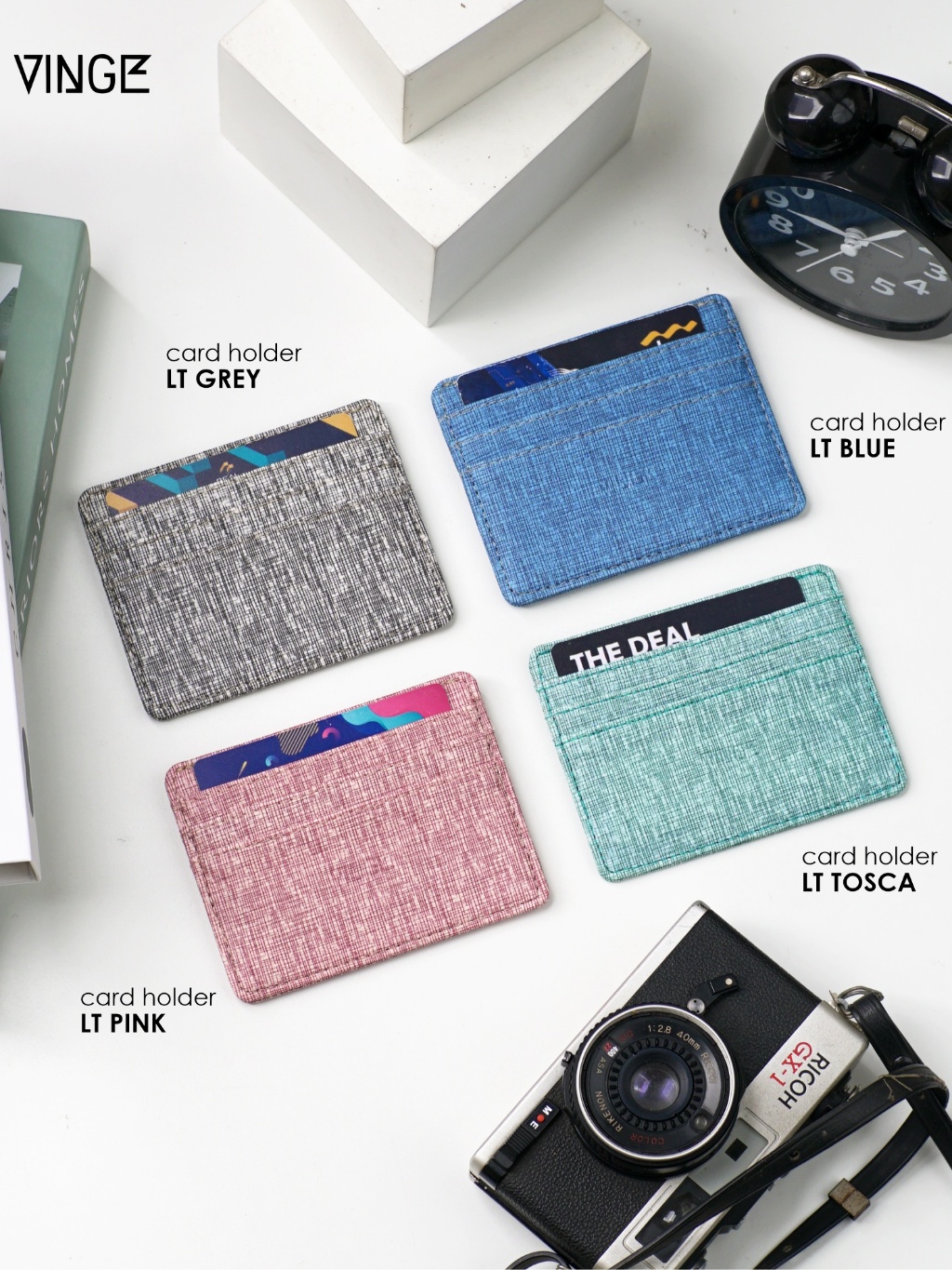 Jual VINGE Nieka- Card Holder Dompet Kartu wanita | Shopee Indonesia