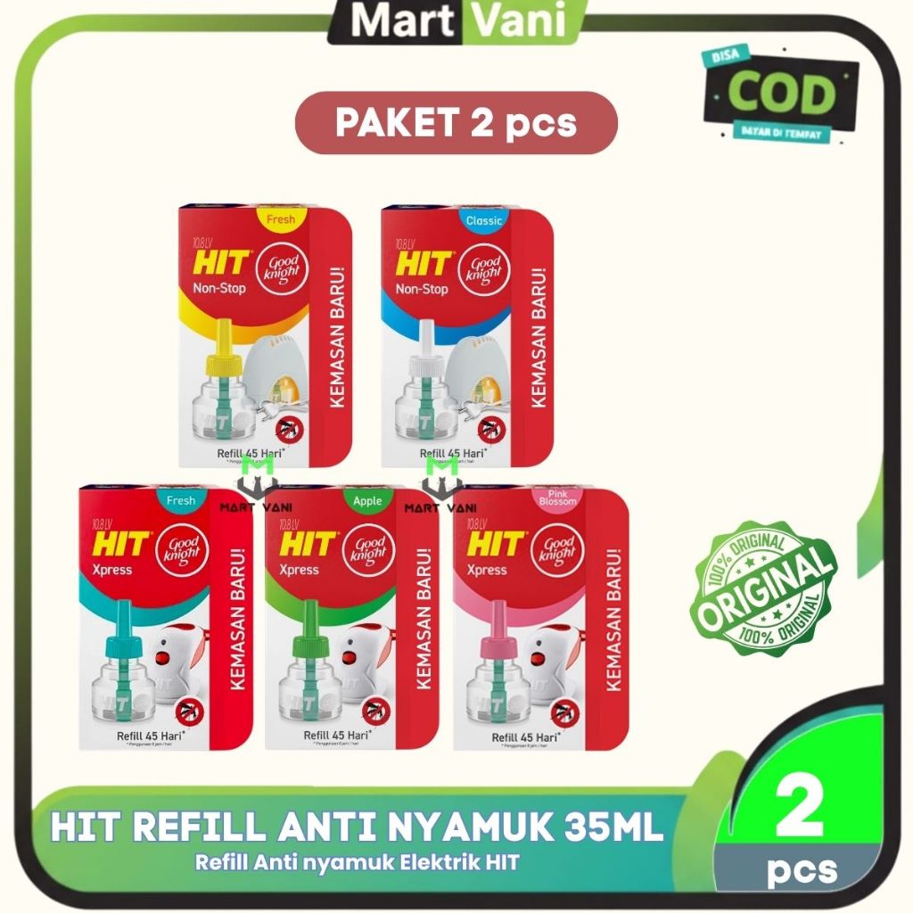 Jual 2pcs REFILL HIT ELEKTRIK NONSTOP | Shopee Indonesia